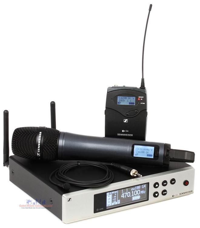 Jual Sennheiser EW 100 G4 ME2 835S Combo Wireless Handheld